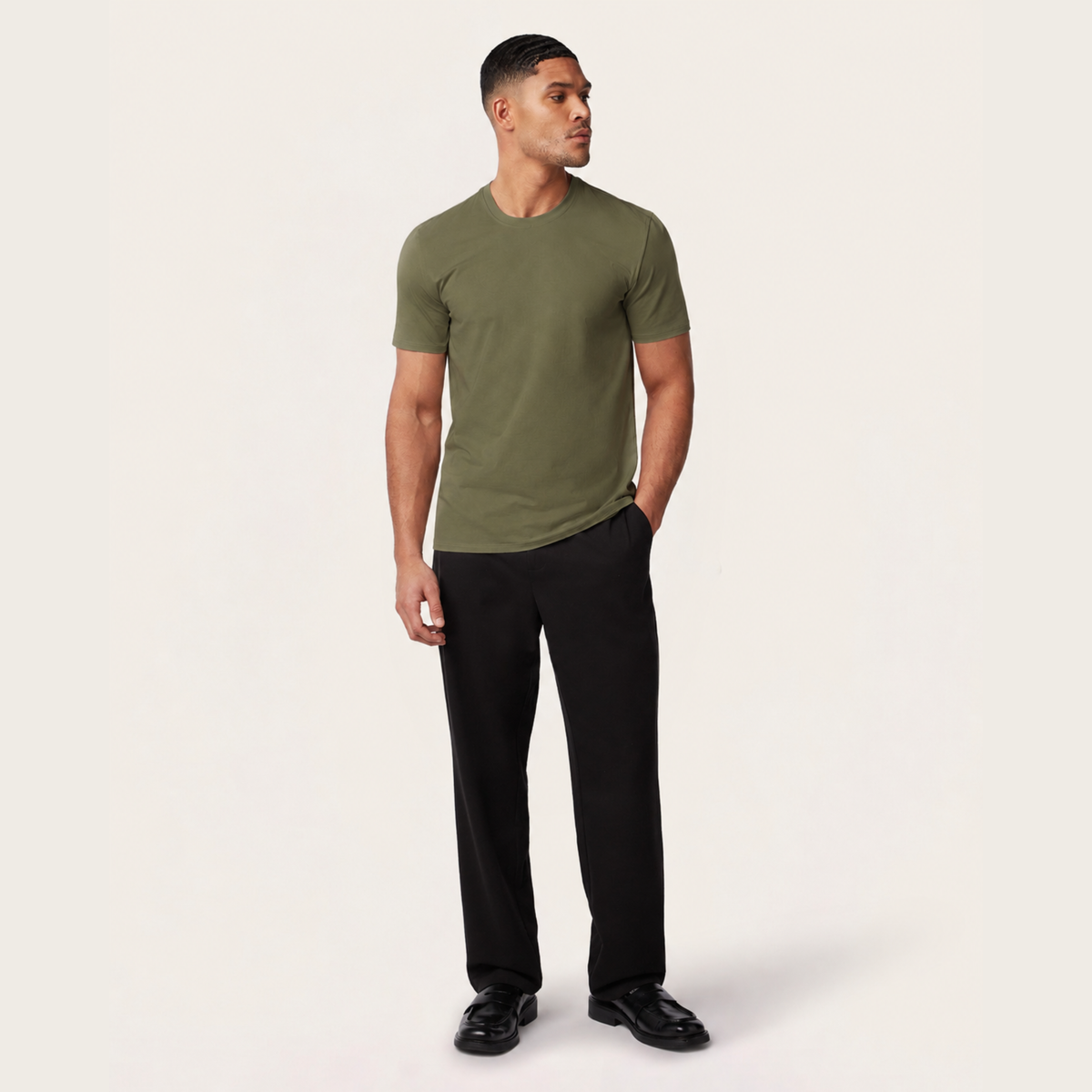 Forever T-shirt Dark Olive