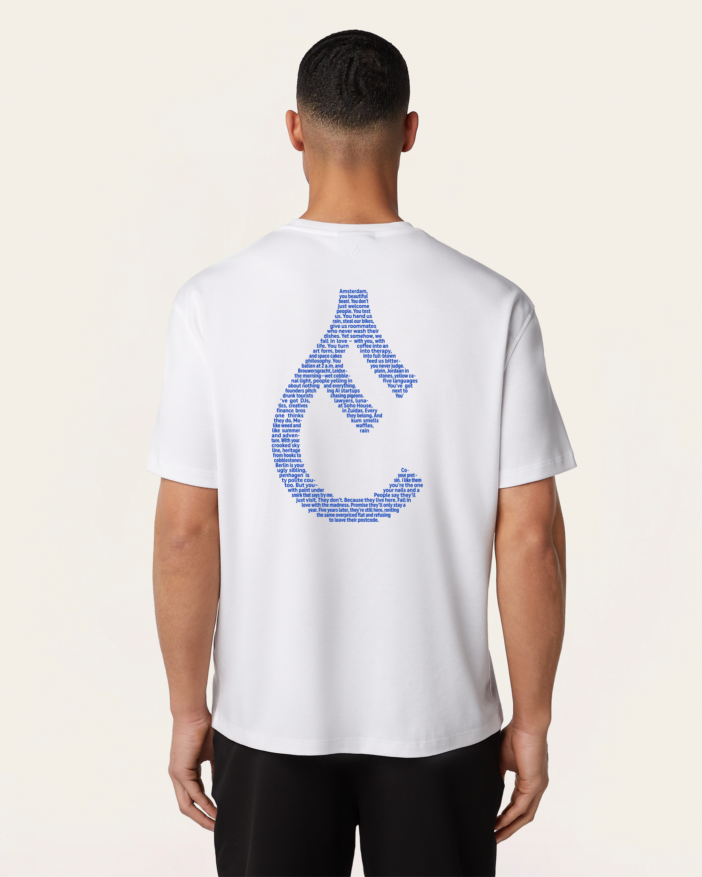 Heavy weight relaxed fit t-shirt White | Amsterdam