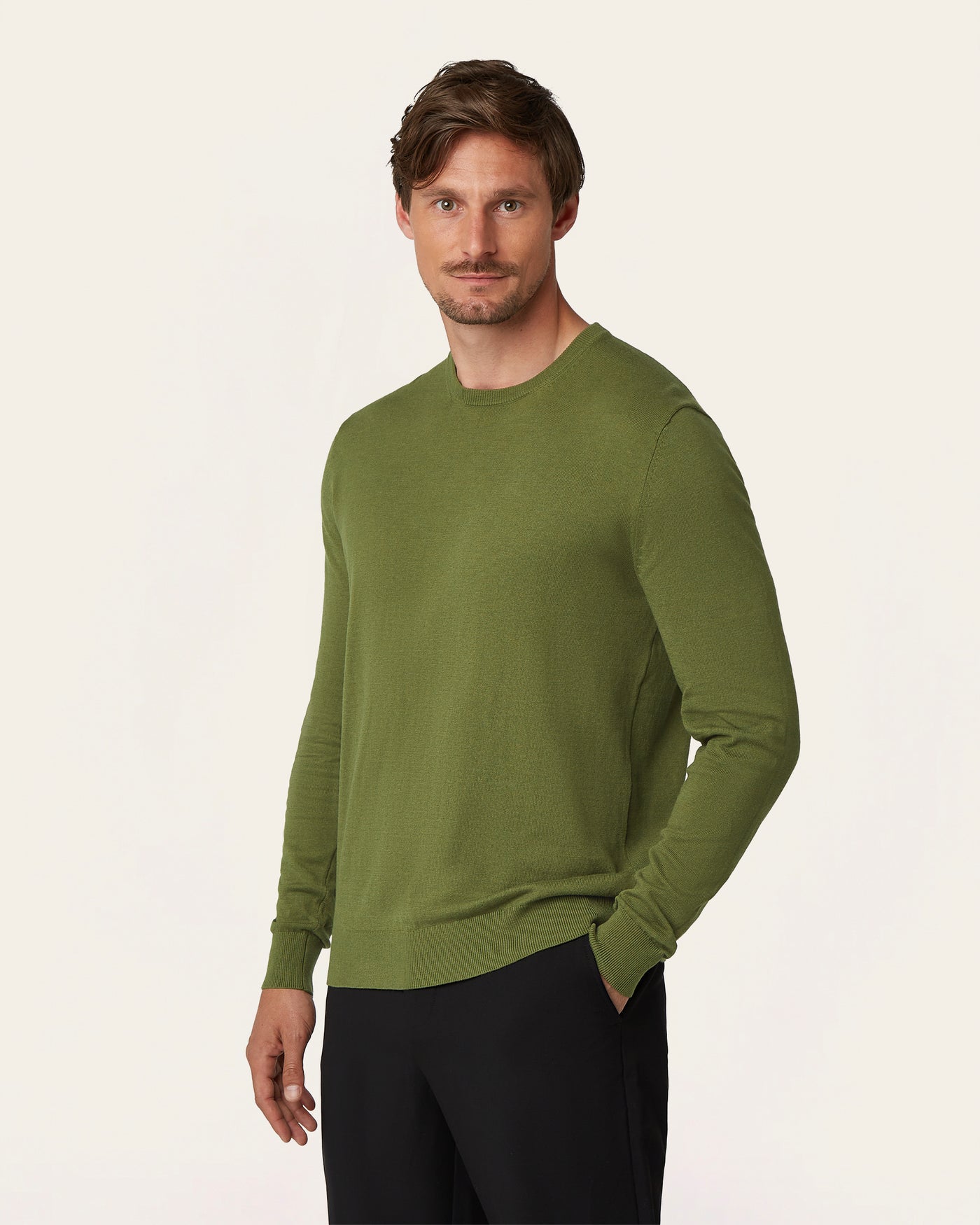Seawool Crewneck Olive