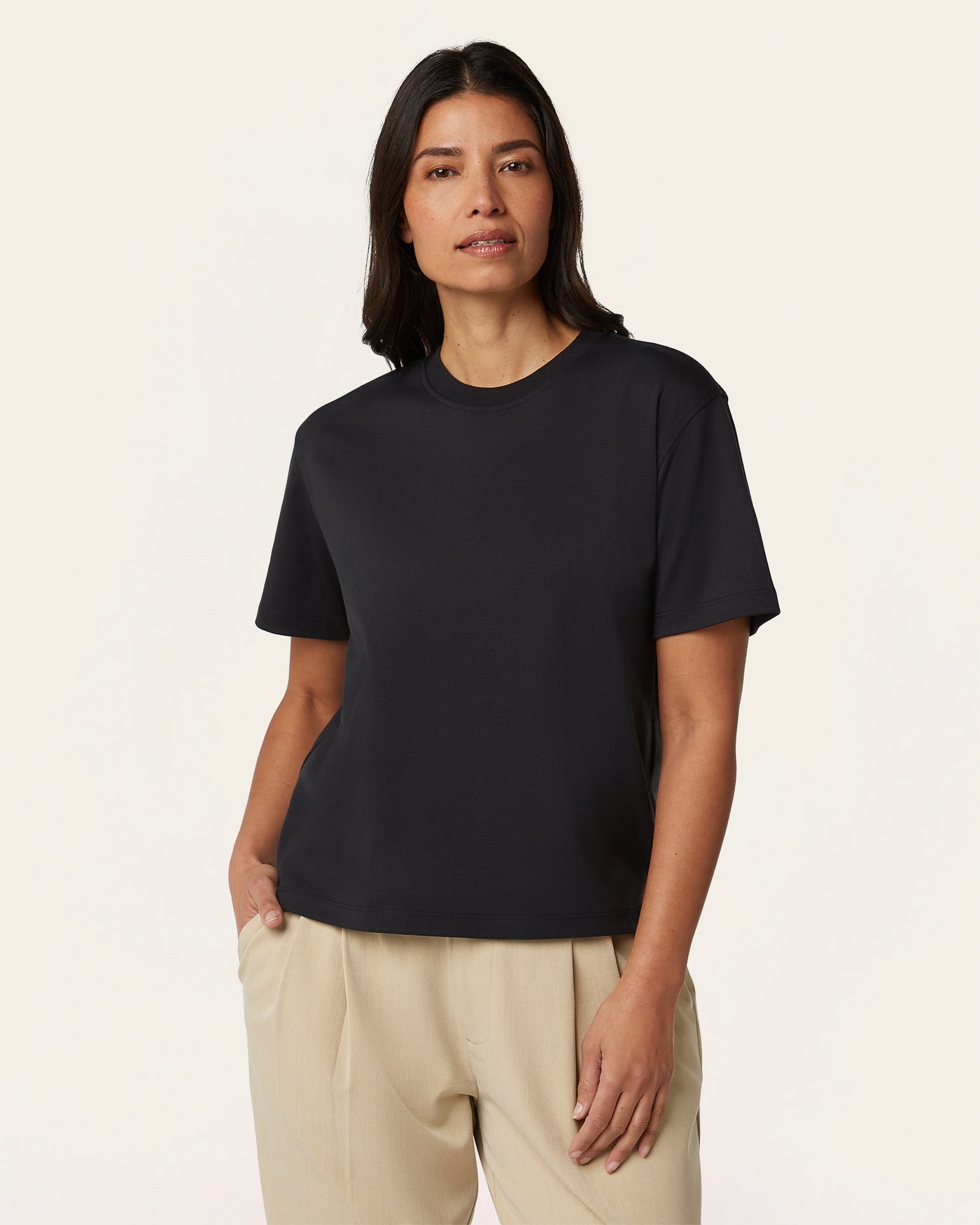 Boxy Forever T-shirt - Black