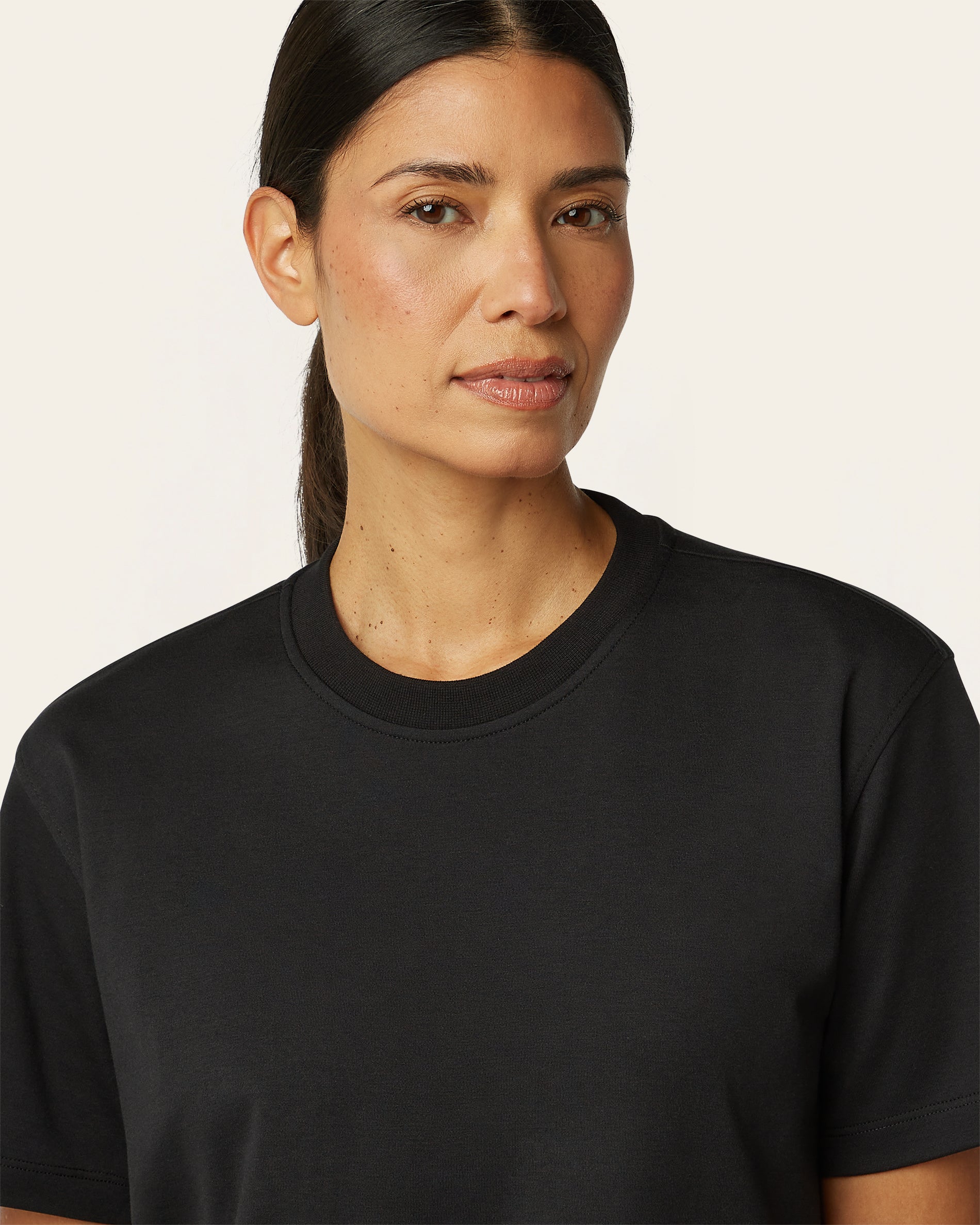 Boxy T-shirt - Black