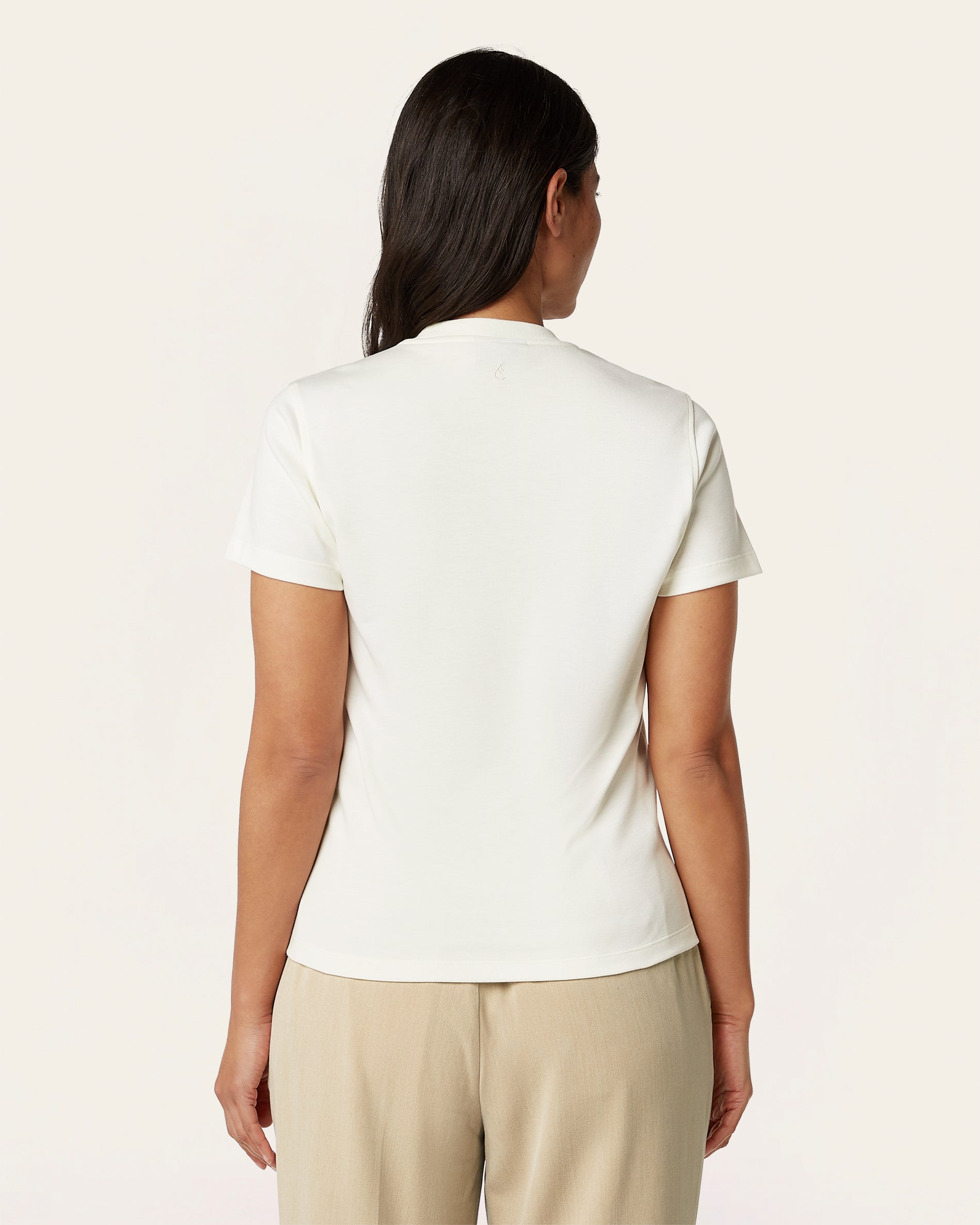 Slim Fit T-shirt - Off white