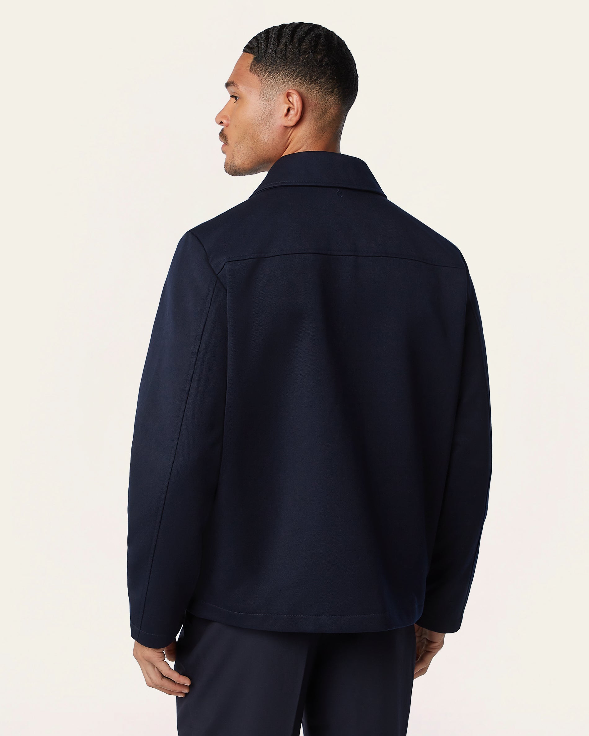 Twill Jacket Navy
