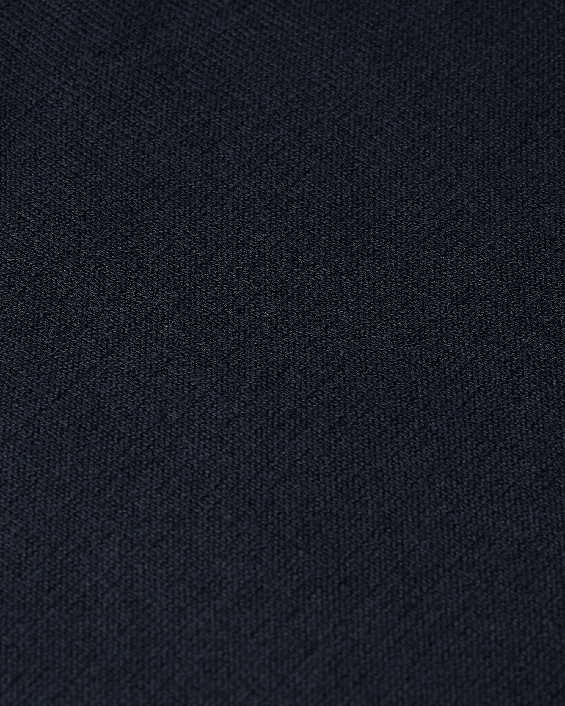 Knitted Long-sleeve Polo Navy