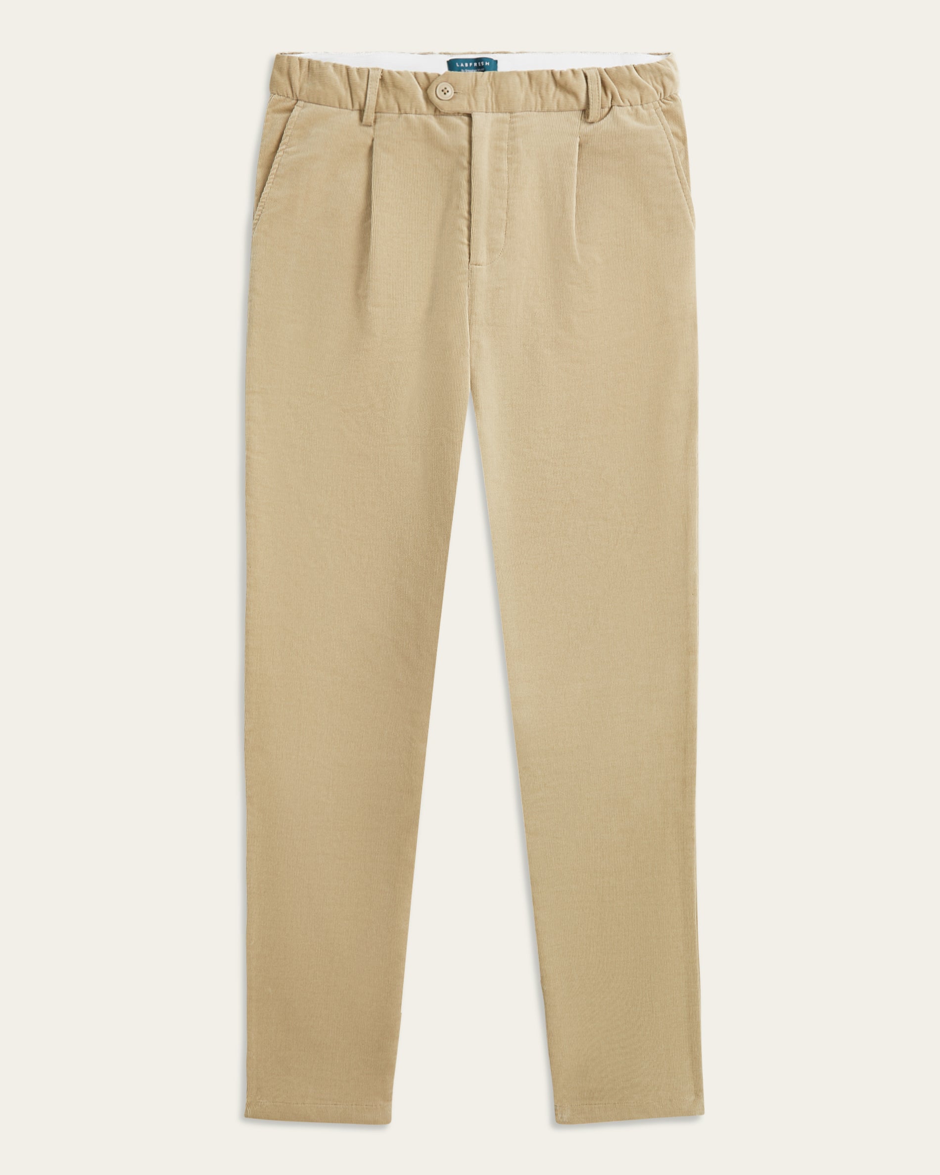 Straight Corduroy Pants Sand