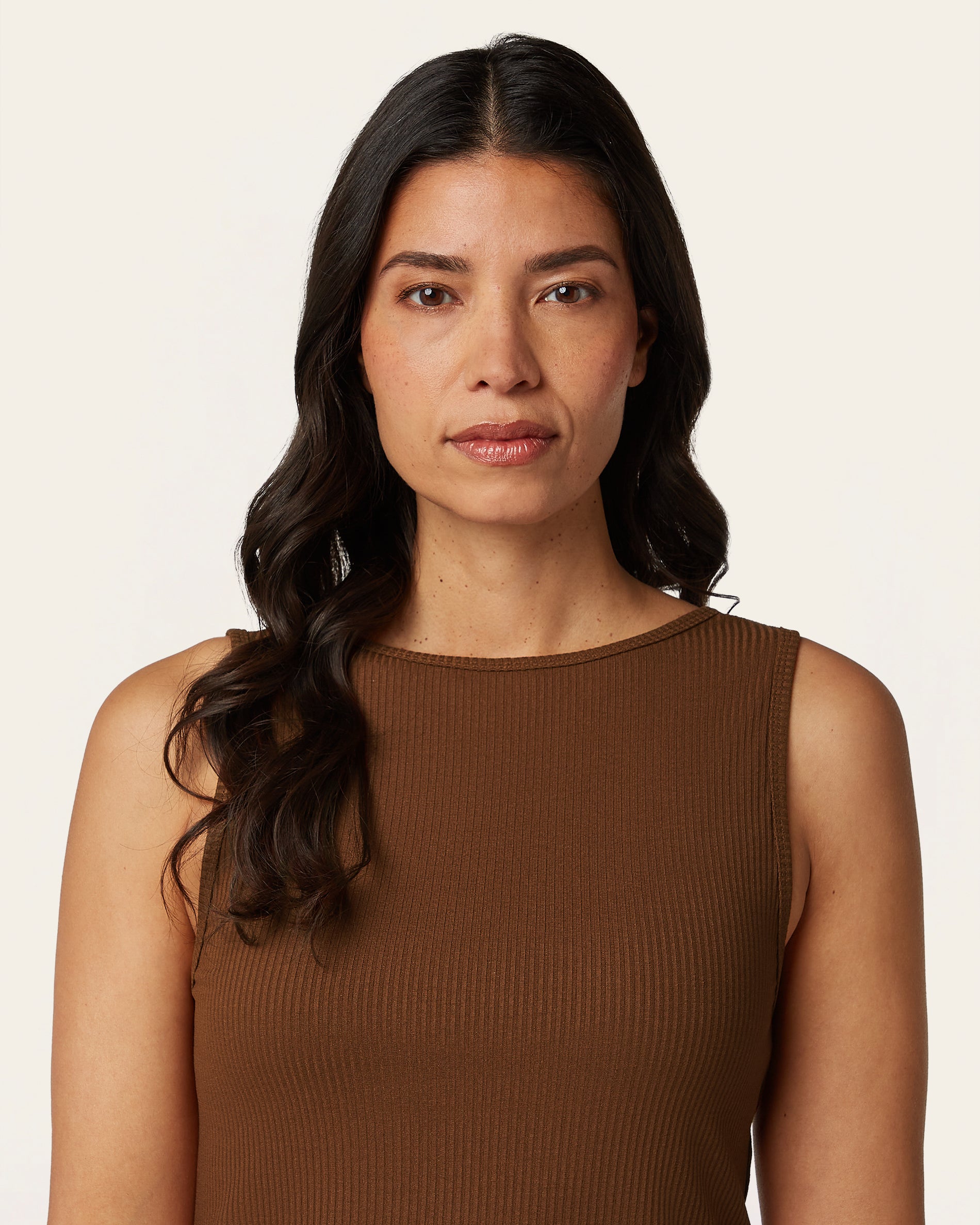 Reversible Tank top - Brown