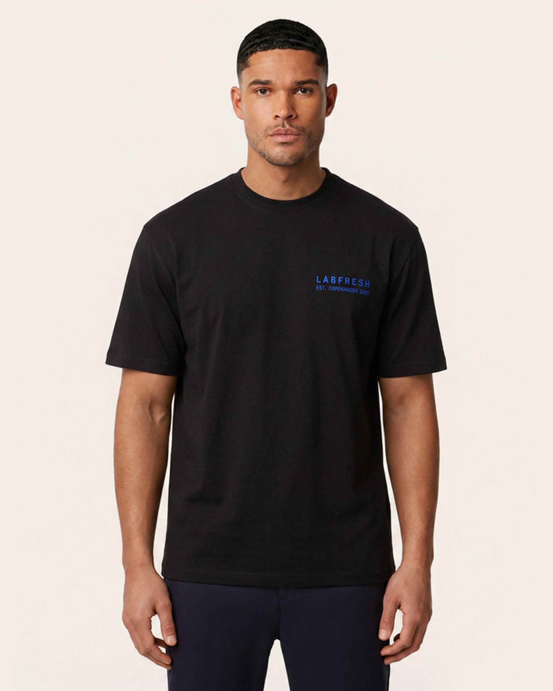 Heavy weight relaxed fit t-shirt Black | Copenhagen