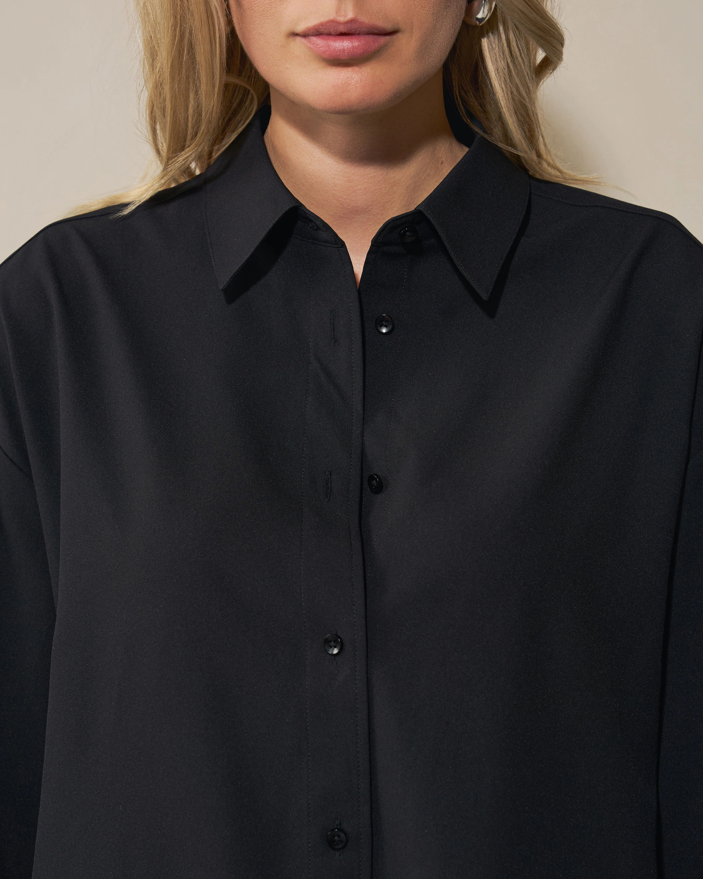 Gen 1: Loose fit Blouse - Black
