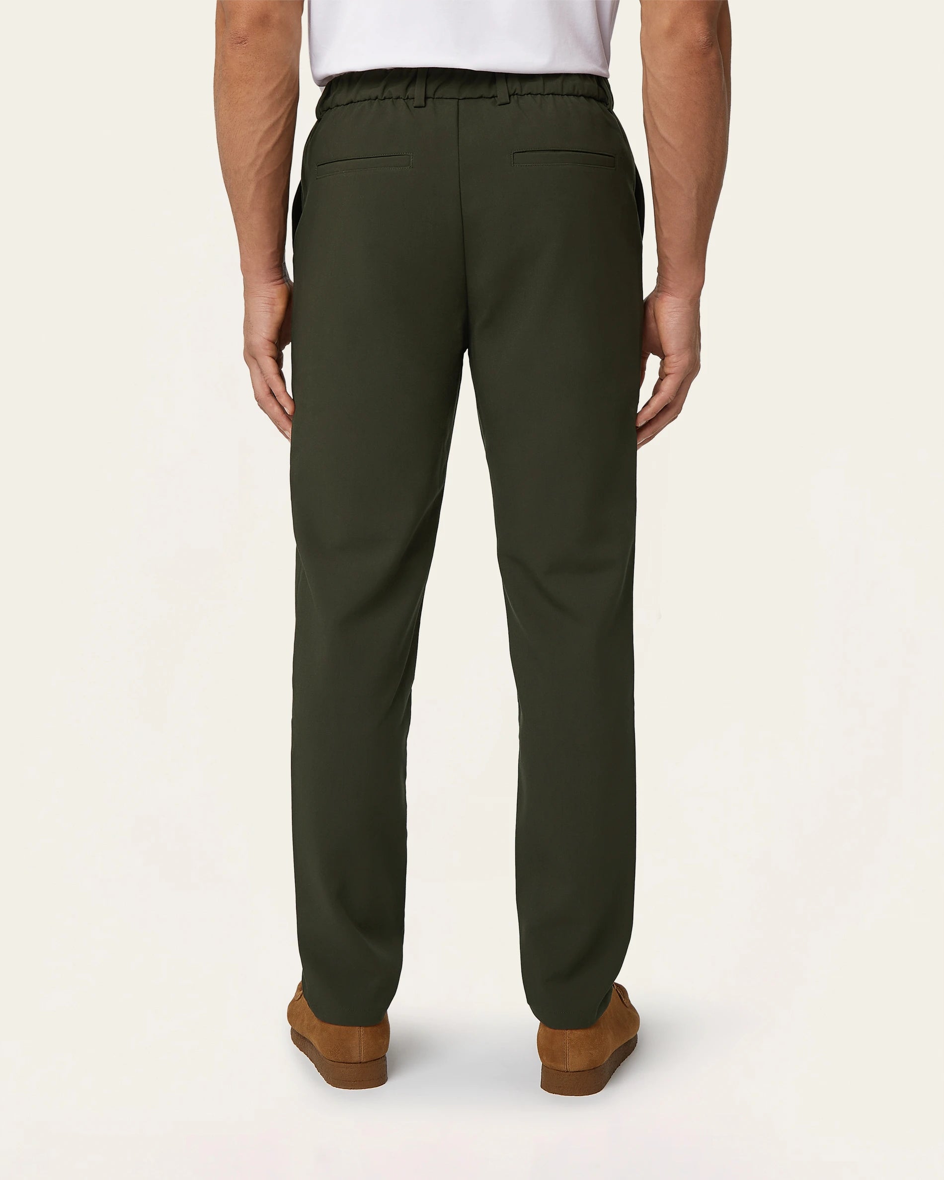 Regular Classic Pants Dark Green