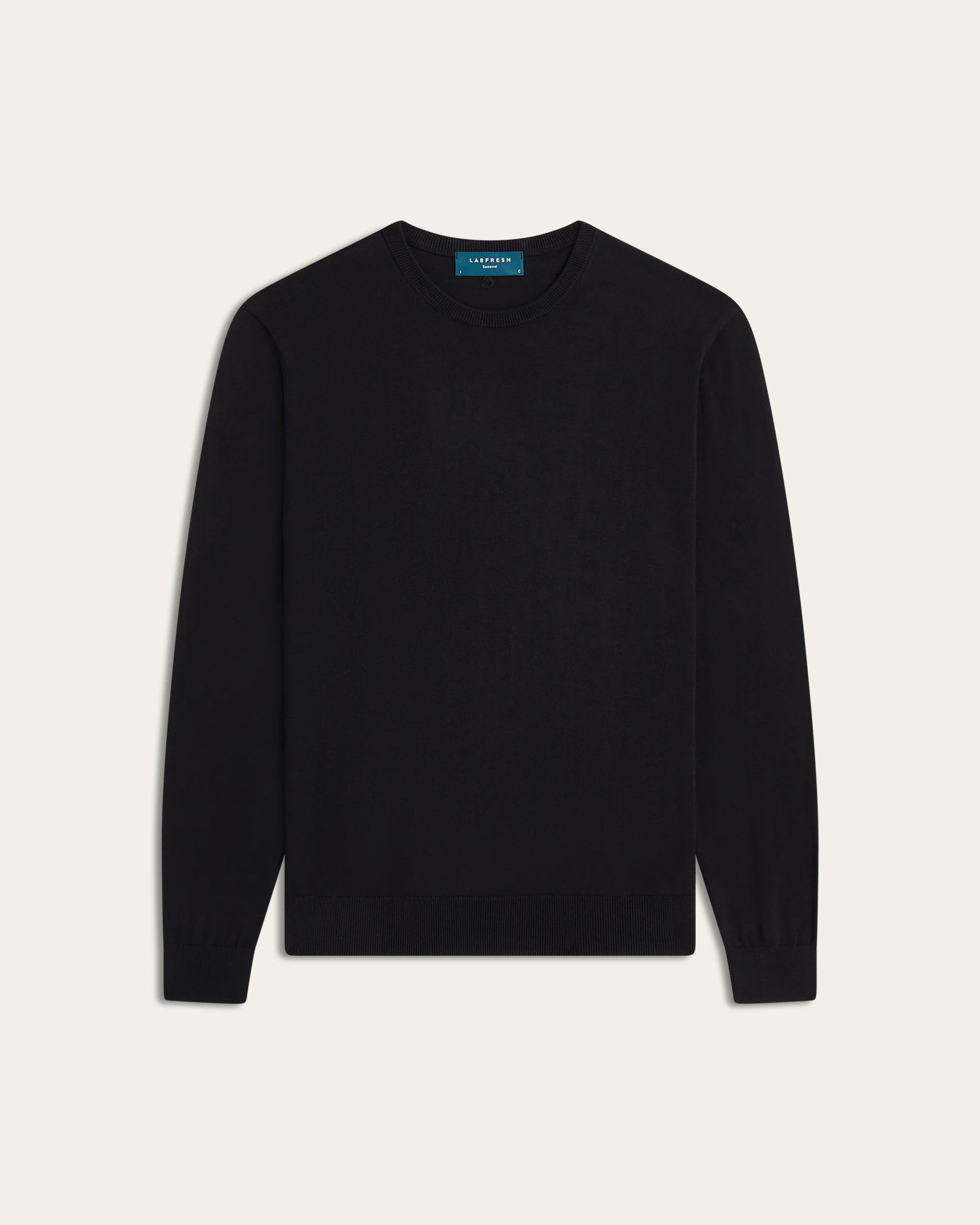 Seawool Crewneck Black