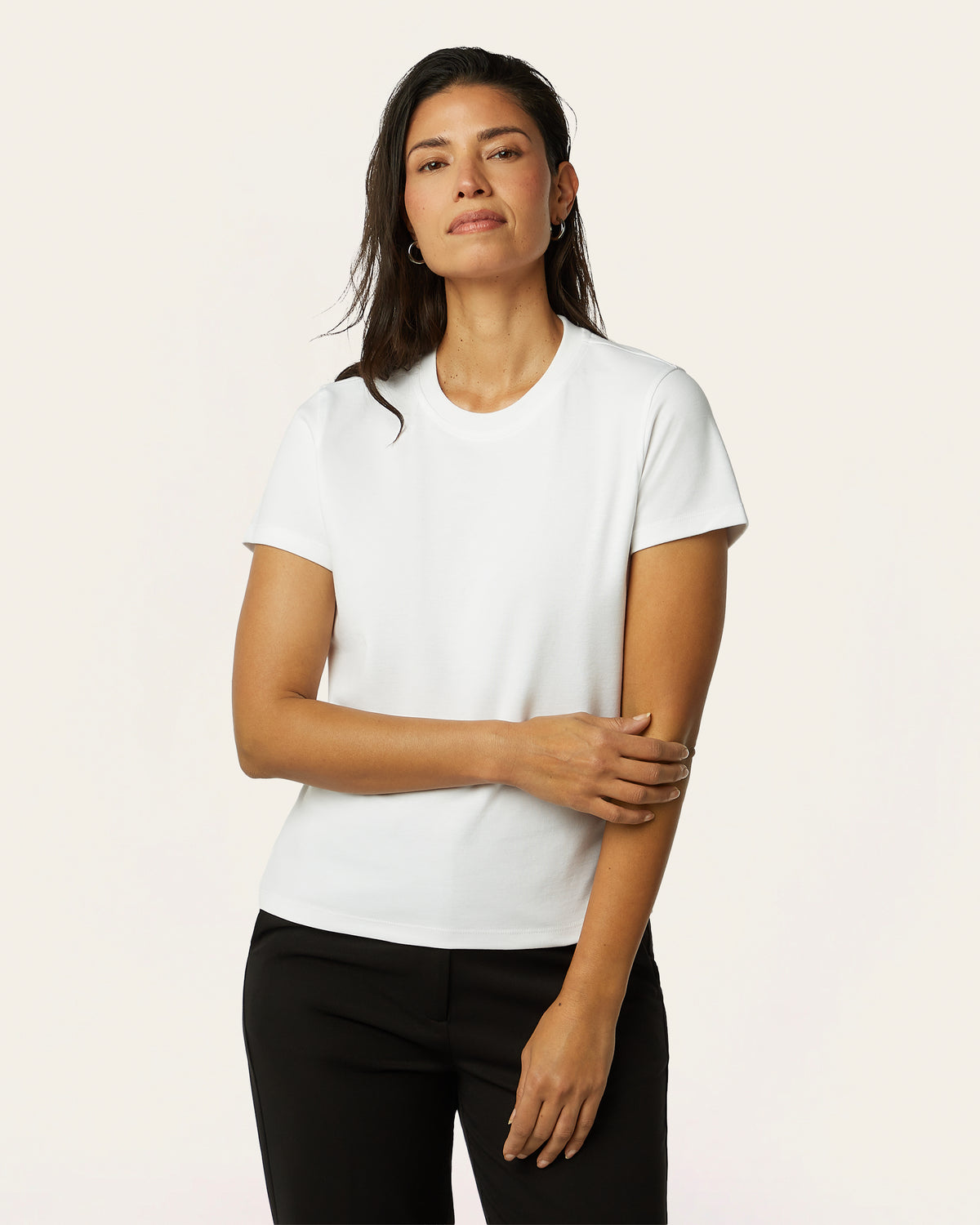 Interlock Slim T-shirt - White