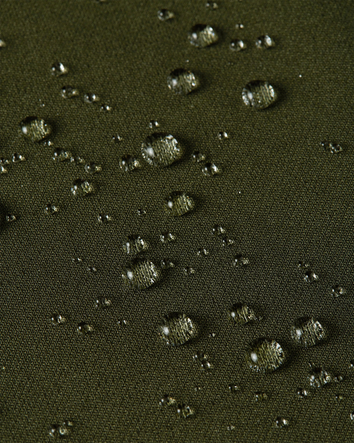 Knitted non-iron shirt Dark Green