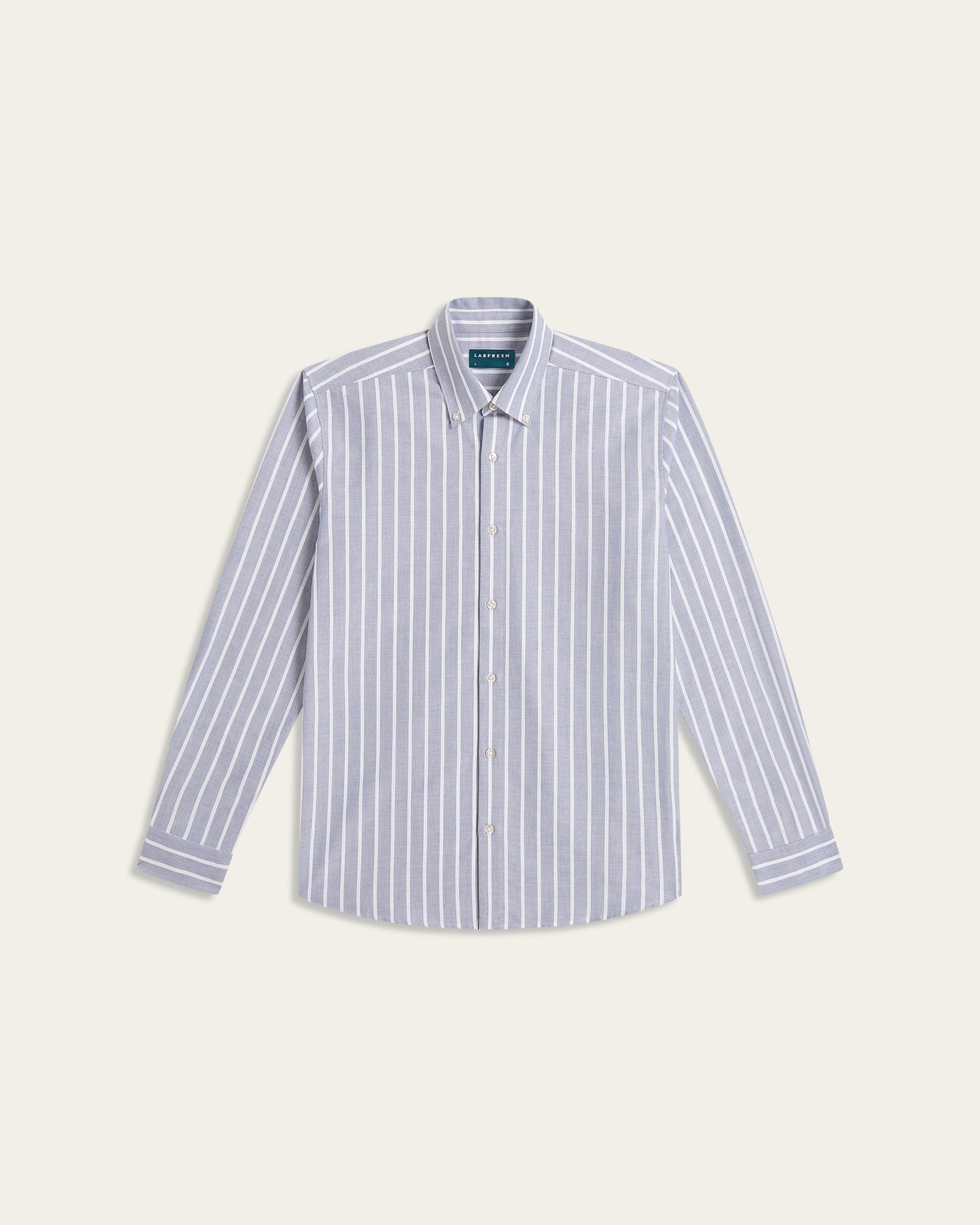 Oxford Shirt Teal / White Stripe