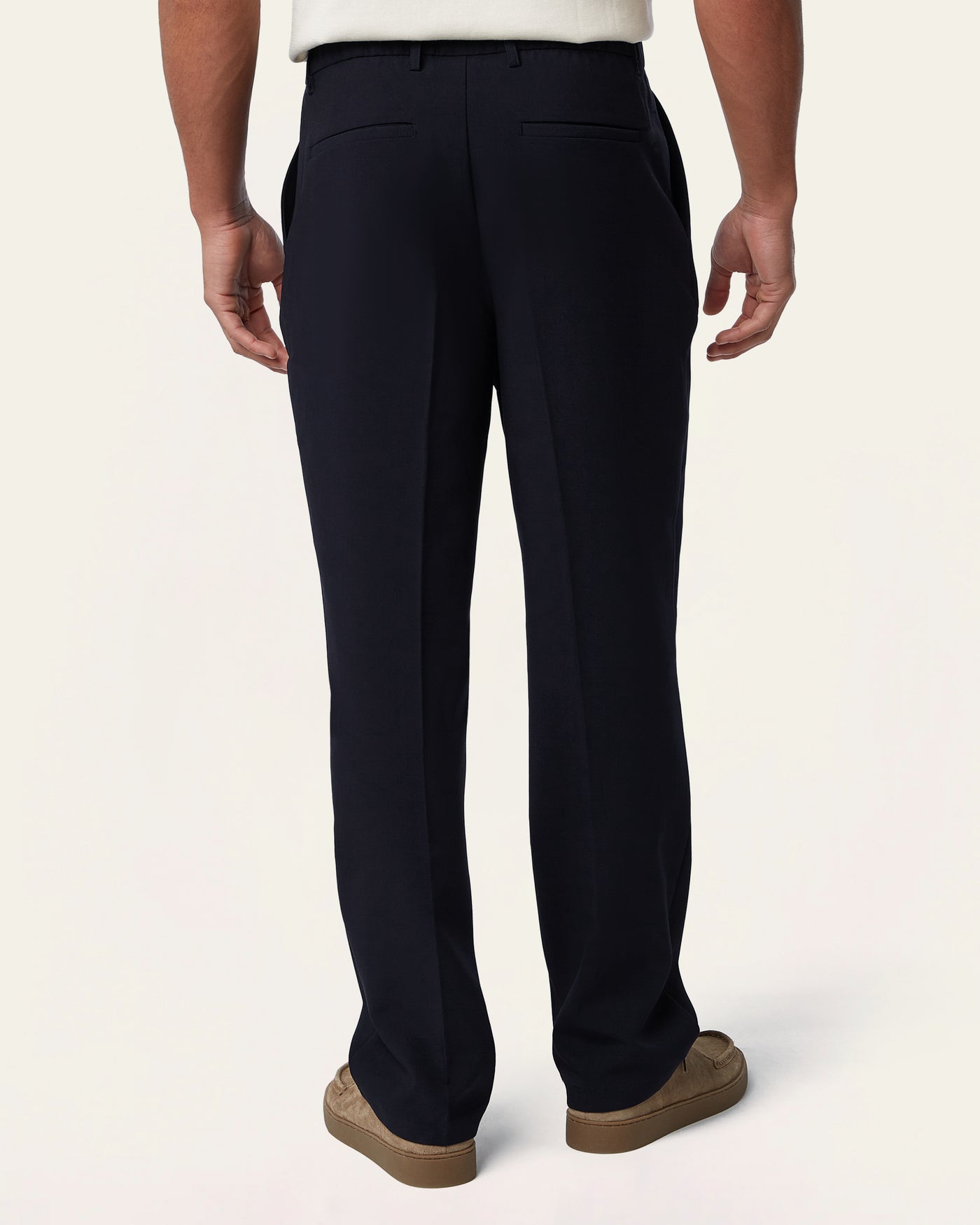 Straight Classic Pants Navy