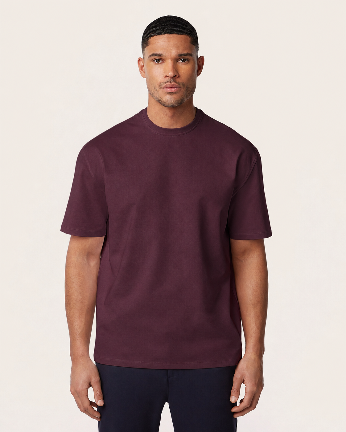 Relaxed Forever T-shirt Dark Burgundy