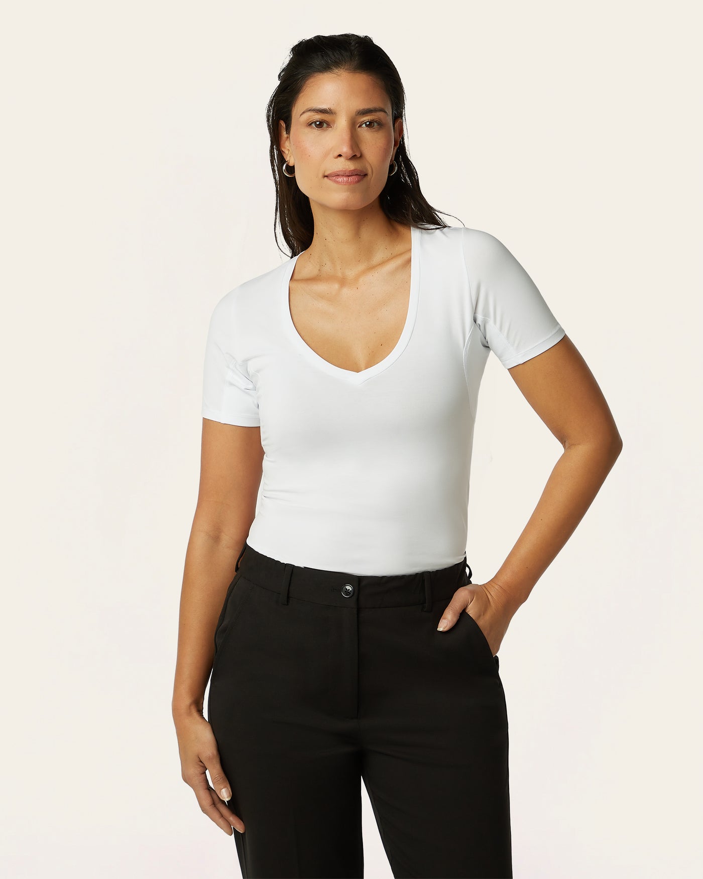 Sweat-proof undershirt - White