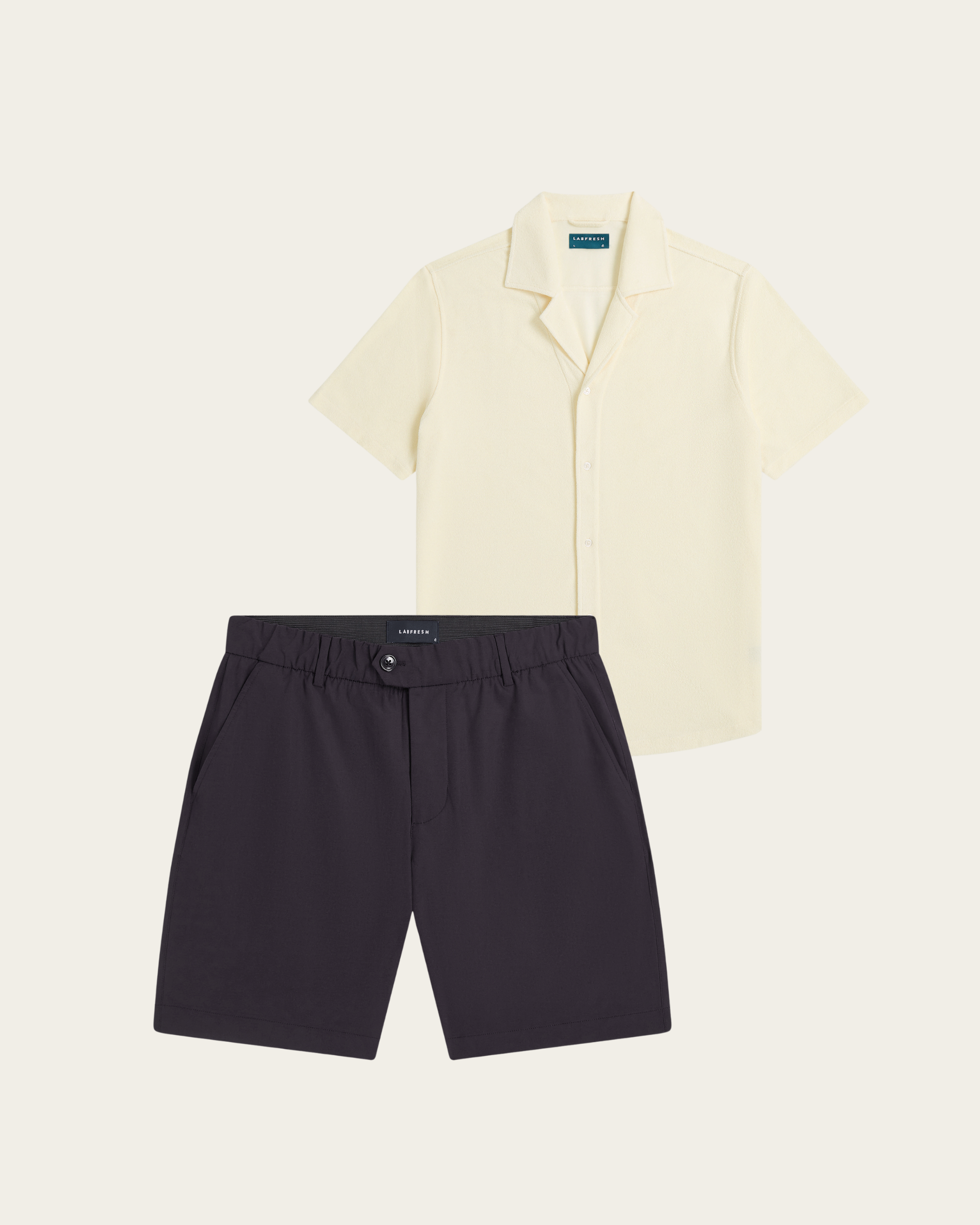 Light-weight Shorts & Terry shirt bundle