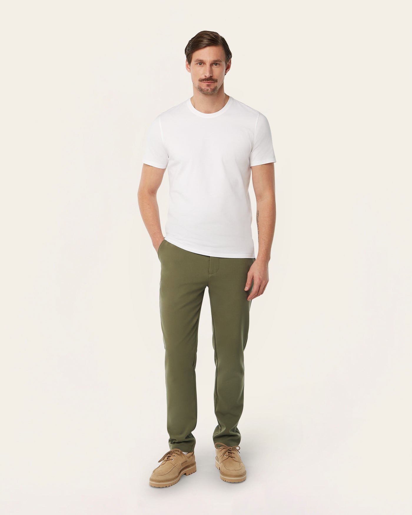 T-shirt 3-pack bundle | White & Black & Light grey