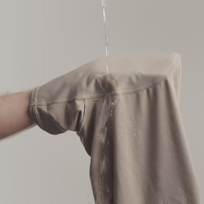 Water dropped on fabric gif